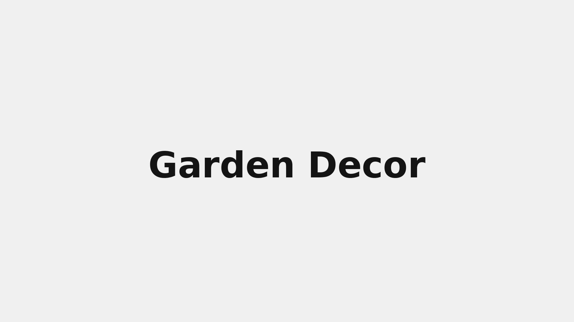 Garden Ware