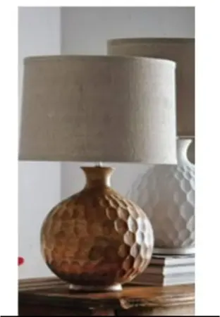 Brass Filigree Christmas Ball Ornament