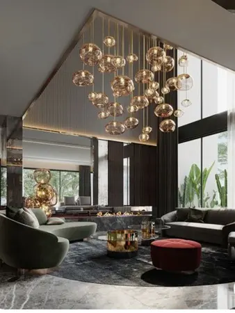 Metal Lotus Chakra Hanging