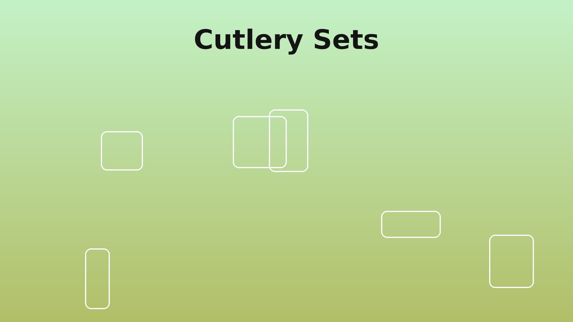 Cutlery Sets