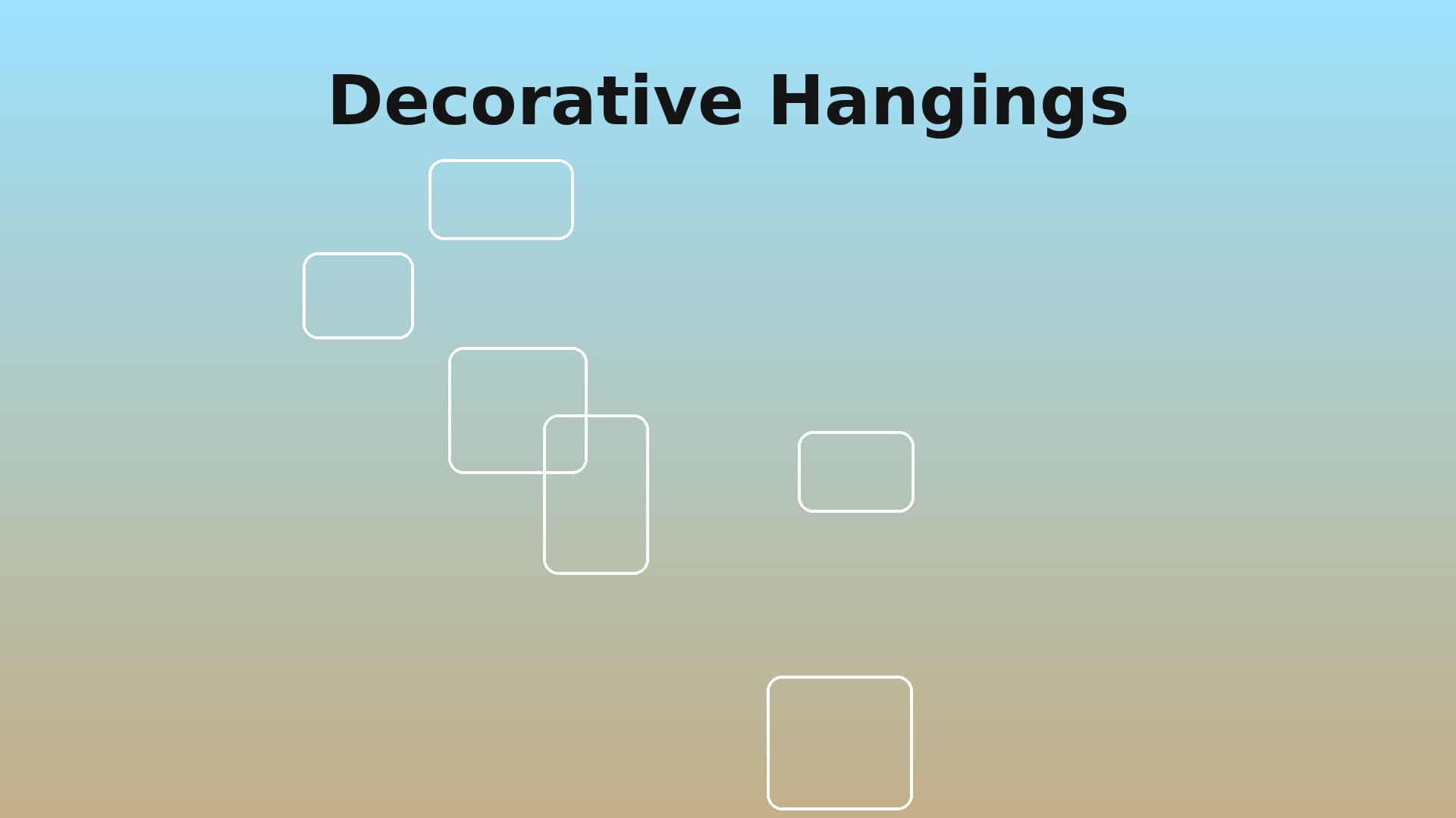 Decorative Hangings